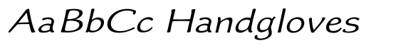 Worstveld Hand Expanded Italic image