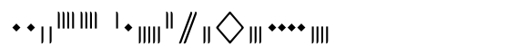 Ongunkan Ogham Family Ongunkan Ogham 6 Regular image