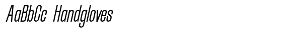 Aurethique Thin Condensed Oblique image