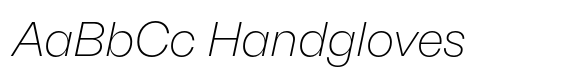Neue Rational Standard ExtraLight Italic image