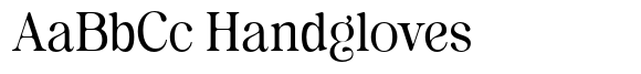 Artisandra Regular font sample