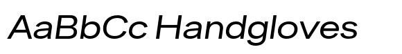 Sinar Grotesk Expanded Italic image