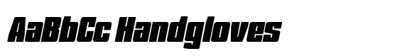 Barge Black Italic image