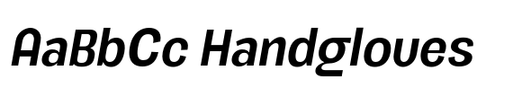 Honking Medium Italic font sample