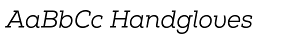 Nexa Slab Book Italic image