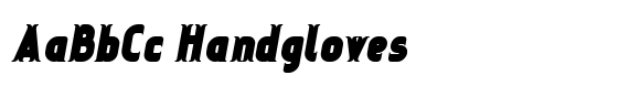 Ravendorf Extra Bold Italic font sample