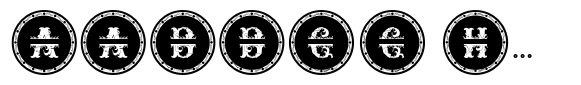 Relic Forest Island 3 Monogram circle black image