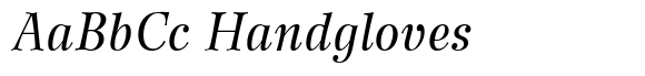 Wilke Std 56 Italic image