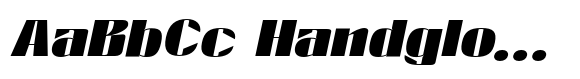 Valenroy Semi Bold Expanded Italic image