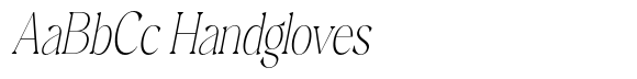 Andrise Thin Condensed Slanted image