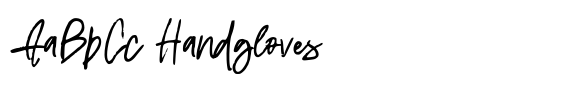 Diravest Signature Brush font sample