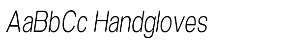 Grento Light Condensed Slanted image