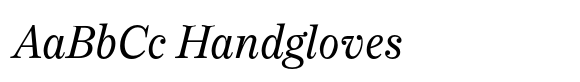Fulmar Regular Italic image