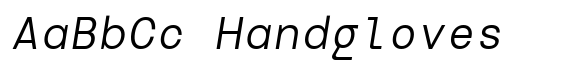 GC Monoglitch Lightita Italic image