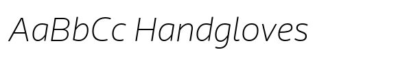 Riona Sans Thin Italic image