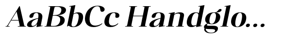 Polisha Reynold Bold Italic Semi Expanded image