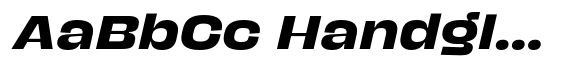 Spanik Bold Expanded Italic image