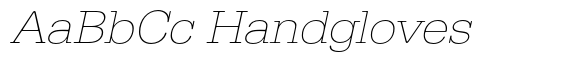 Typewriter Extra Light Extra Wide Oblique image