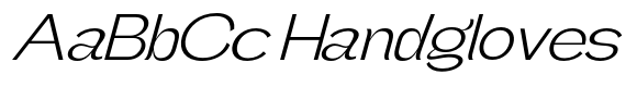 Gathia Sans  Expanded Slant Light image