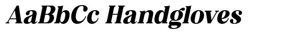 Bevenida Extra Bold Italic font sample