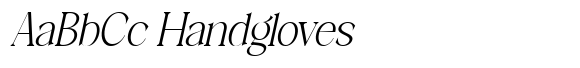 Galino Extra Light Condensed Slanted image