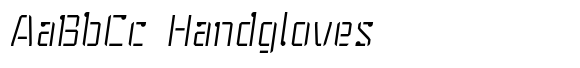 Stenciliqo 4F Italic image