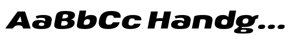 Kulutu Alt Bold Expanded Italic image