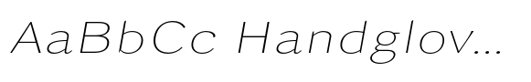 Owning Sans Thin Expanded Slanted image