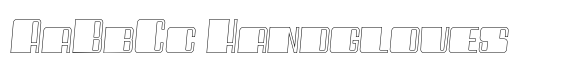Raviona Black Outline Italic image