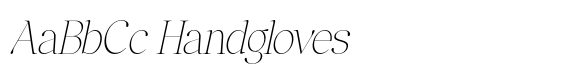 Anglica Serif Extra Light Extra Condensed Slanted image