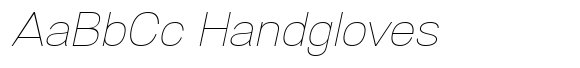 Denova Thin Semi Expanded Italic image