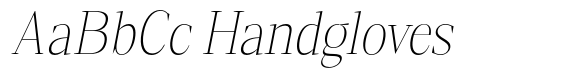 Mustank Serif Thin Semi Condensed Italic image