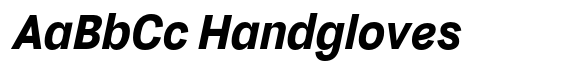 Fridag Sans Bold Italic image