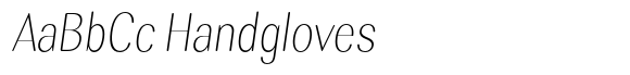 Rundale Round Thin Condensed Italic image