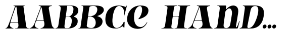 Groute Script Groute Soft Expanded Italic image