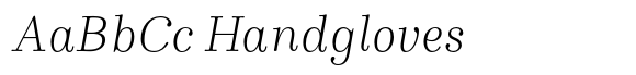Winslow Book Hairline Italic image