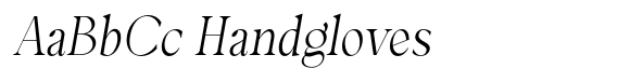 Cadera Thin Extra Condensed Slanted image