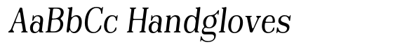 Reigans Soft Semi Condensed Italic image