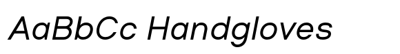 Chesham Sans Italic image