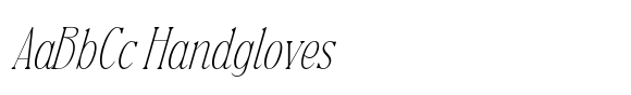BT Absinotte Thin Italic image