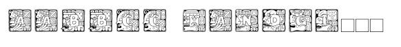 Aztec Initials Regular image