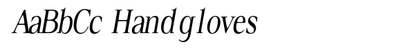 Refiost Soft Condensed Italic image