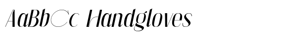 Hello Chloe Italic image