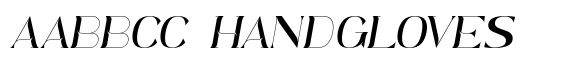 Pavoris Italic font sample