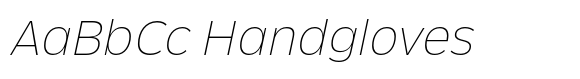 Ansage Thin Italic image