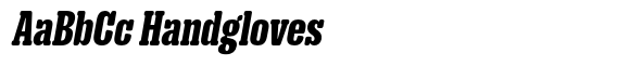 Dean Soft Slab Compressed Extra Bold Italic image