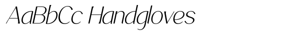 Avehope Extra Light Italic image
