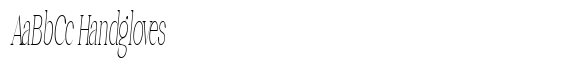 Gaslighter Thin Italic Extra Condensed image