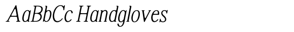 Shequan Soft Thin Condensed Italic image