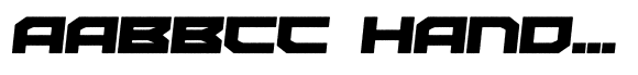 Missile Brush Italic image